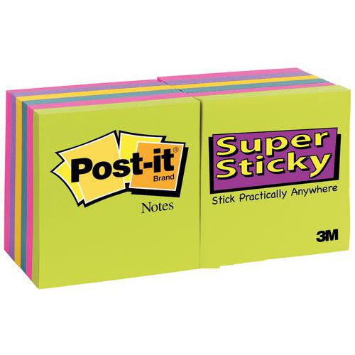 Post-it® Super Sticky Assorti
