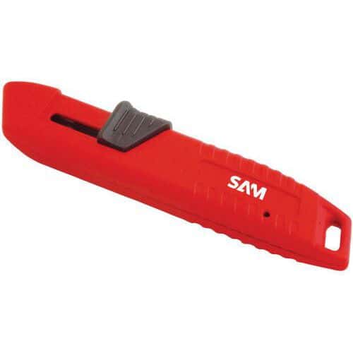 Couteau de sécurité à lame rétractable - Pts SAM
