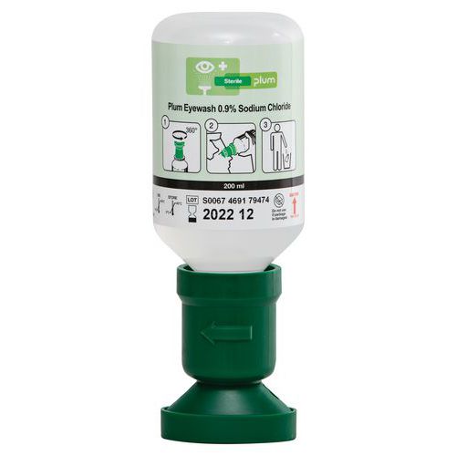 SERIE DL 1 flacon de solution de rincage pour les yeux Trionyx SERIE DL 1 flacon de solution de rincage pour les yeux Trionyx