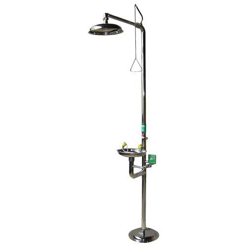 SERIE DL-Combiné douche et laveur d'yeux à commande manuelle inox Trionyx SERIE DL-Combiné douche et laveur d'yeux à commande manuelle inox Trionyx