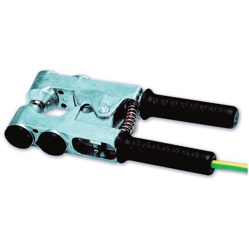 Pince de mise à la terre antidéflagrante ATEX avec cable 25m Pince de mise à la terre antidéflagrante ATEX avec cable 25m