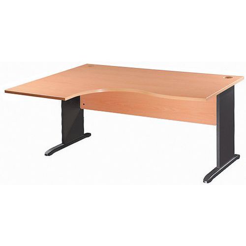 Bureau compact Office II - Piètement en L Bureau compact Office II - Piètement en L