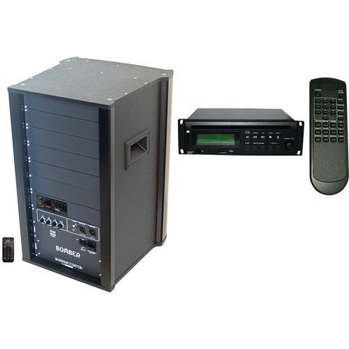 Sonorisation Bomber 200W lecteur enregistreur USB/SD/BT