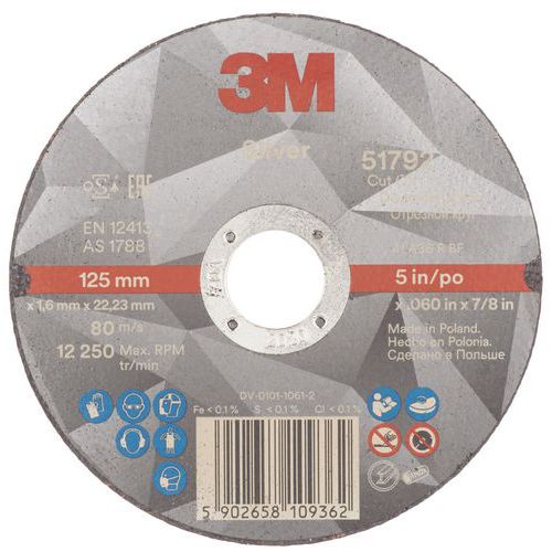 Disque à tronçonner Silver plat T41
