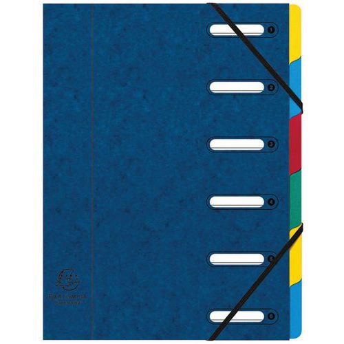 Trieur harmonika® à fenêtres avec élastiques 6 compartiments Trieur harmonika® à fenêtres avec élastiques 6 compartiments