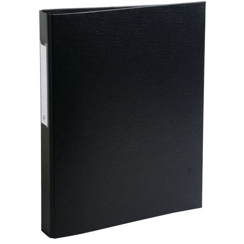 Classeur rembordé PP 2 anneaux rond 25mm sur 3eme couverture