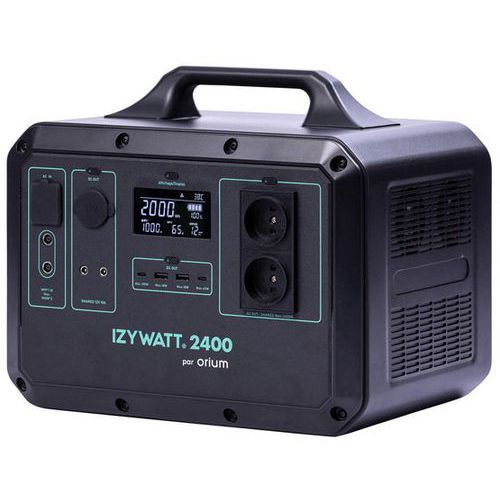 Station d'énergie portative IZYWATT 2400