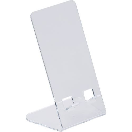 Support téléphone acrylique crystal - Lot de 2 - Manutan