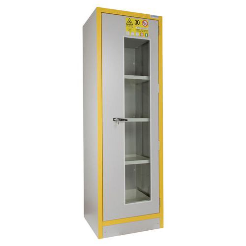 Armoire sécurité ignifuge 30 mn porte vitrée Trionyx