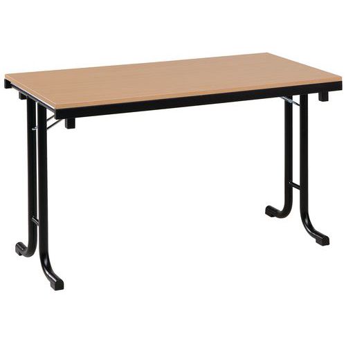 Table pliante rectangle - Piétement en T 2
