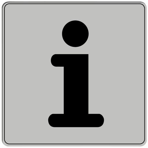 Pictogramme en polystyrène ISO 7001 - Information Pictogramme en polystyrène ISO 7001 - Information