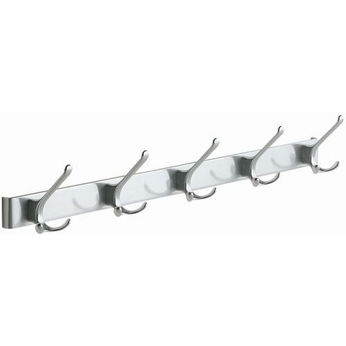 Portemanteau aluminium avec porte-chapeaux - Gardelux Portemanteau aluminium avec porte-chapeaux - Gardelux