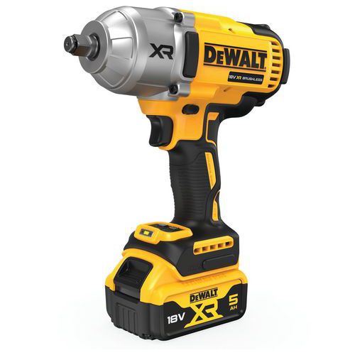 Boulonneuse 1/2 XR 18V 5Ah 1396Nm +2 batteries +chargeur - Dewalt