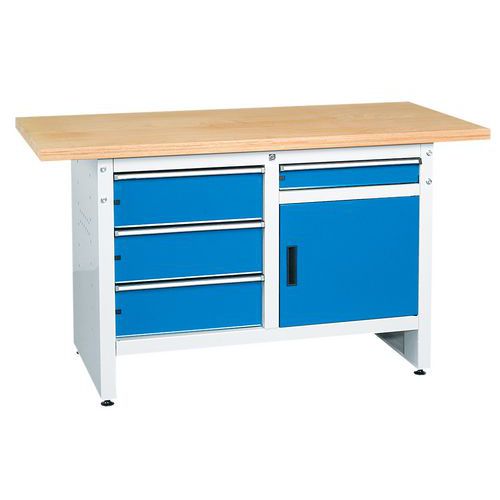 Établi Metec FK 150 - 1 caisson Établi Metec FK 150 - 1 caisson