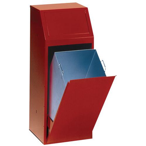 Poubelle de recyclage - 68 L