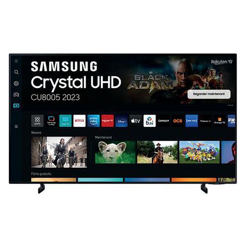 Téléviseur Crystal Smart TV série CU8005 - Samsung