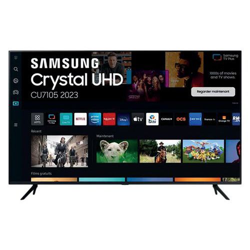 Téléviseur UHD 4K-Diagonale 108 cm-Samsung-TU43CU7105KXXC