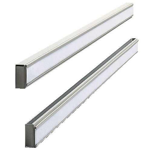 Guide mural en aluminium pour planning Nobo