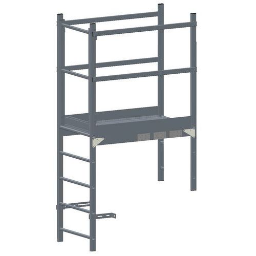 Ensemble palier acrotère 0,80 x 0,73 m - Tubesca