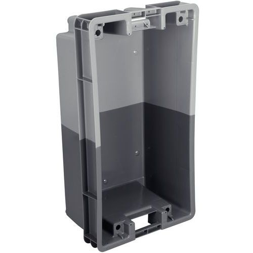 Bac gerbable grand format - Bicolore - Longueur 620 à 890 mm - 60 à 75 L - Schoeller Allibert Bac gerbable grand format - Bicolore - Longueur 620 à 890 mm - 60 à 75 L - Schoeller Allibert