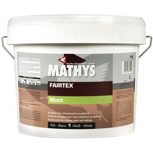 Peinture acrylique pour murs et plafonds FAIRTEX® - Rust Oleum