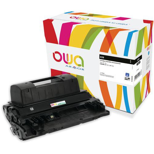 Toner remanufacturé Canon 0287 C 001 - Noir - Owa Toner remanufacturé Canon 0287 C 001 - Noir - Owa