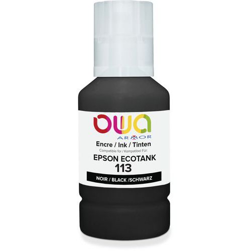 Bouteille d'encre compatible Epson 113 - Owa