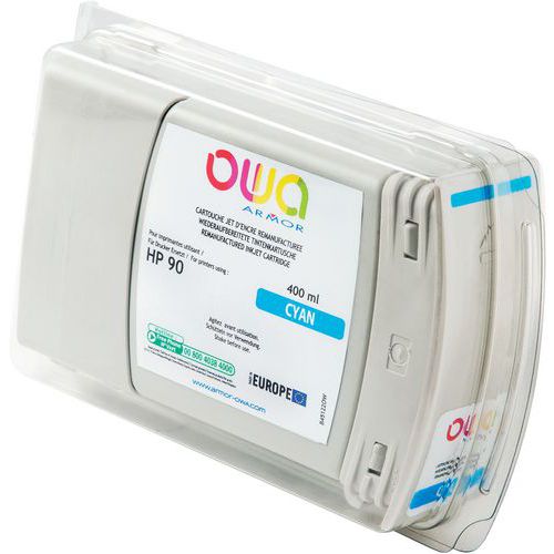 Cartouche d'encre traceur remanufacturée HP 90 - Owa