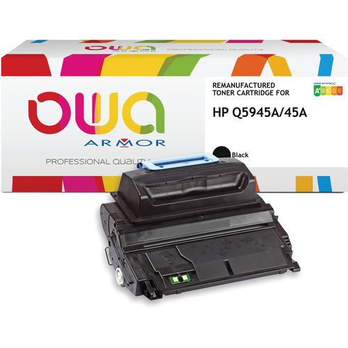 Toner remanufacturé HP Q5945A - Noir - Owa