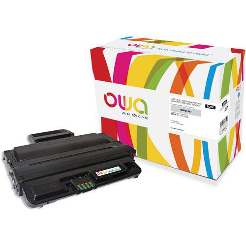 Toner remanufacturé Xeros 106R01487 - Noir - Owa Toner remanufacturé Xeros 106R01487 - Noir - Owa