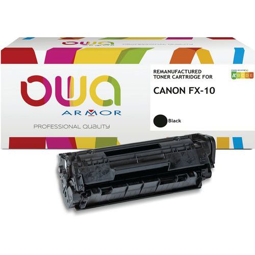 Toner remanufacturé Canon FX-10 - Noir - Owa