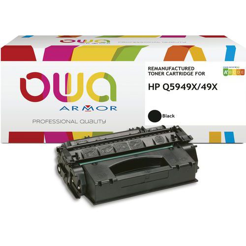 Toner remanufacturé HP Q5949X - Noir - Owa