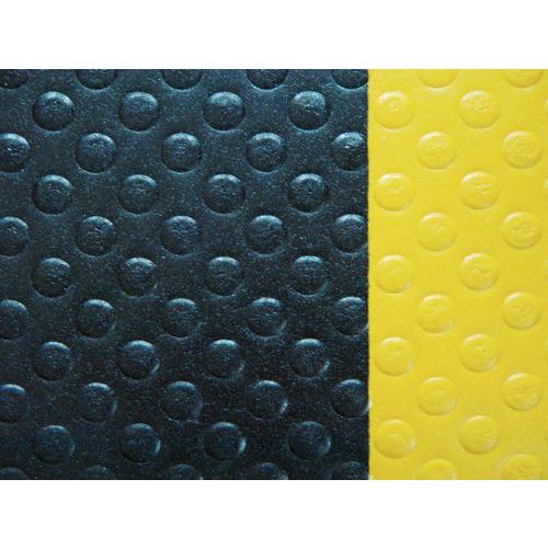 Tapis antifatigue Bubble Sof-Tred L 60 - Noir jaune - Notrax