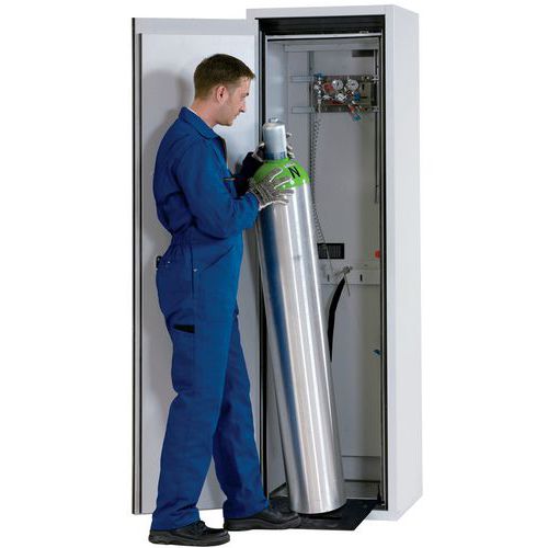Armoire de sécurité pour stockage de bouteilles de Gaz