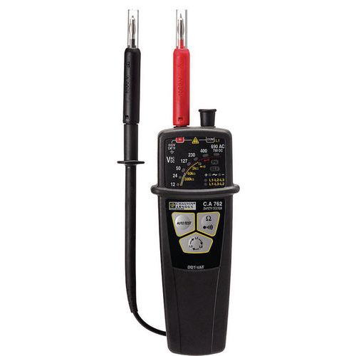 Testeur et détecteur tension VAT - C.A 762 IP2X - Chauvin Arnoux