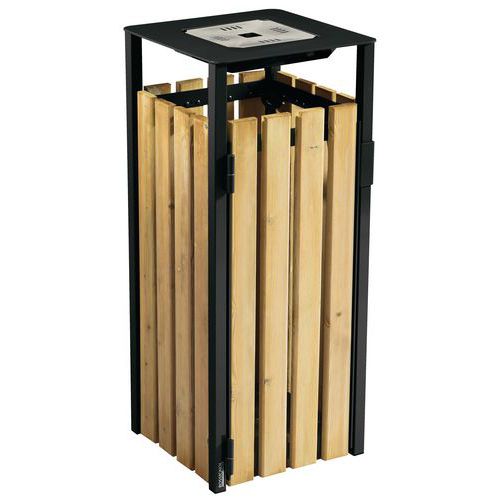 Corbeille 110 L Eden et cendrier 1,5 L_Rossignol Pro