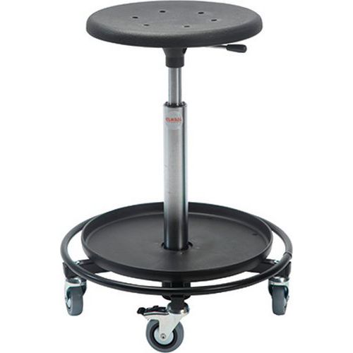 Tabouret d'atelier Sigma 480RS avec bac - Global Professional Seating Tabouret d'atelier Sigma 480RS avec bac - Global Professional Seating
