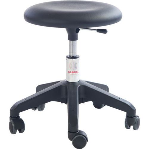 Tabouret Beta Octopus - Imitation cuir - Medium - Global Professional Seating