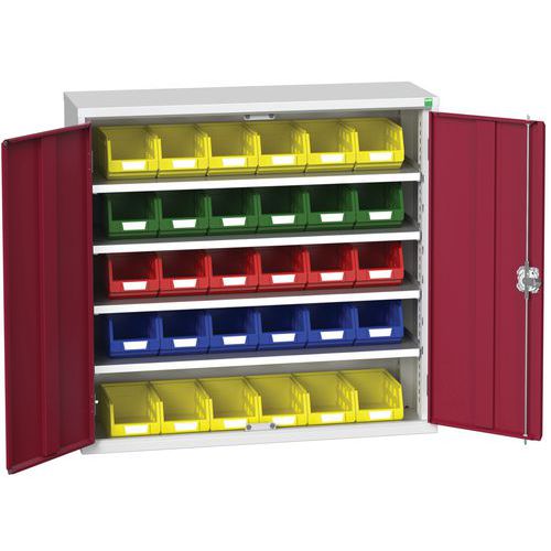 Armoire Verso 1050x350x1000mm 30 bacs - Bott