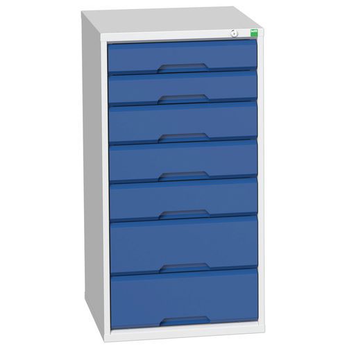 Armoire à tiroirs Verso - 1000mm - 7 tiroirs - Bott