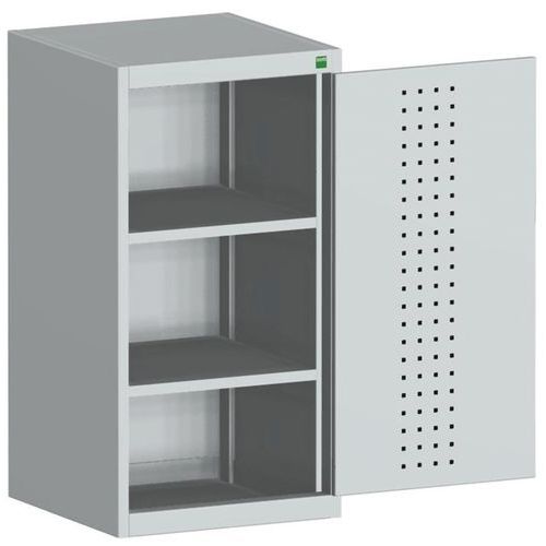 Armoire Cubio 1 porte perforée H1000mm - Bott Armoire Cubio 1 porte perforée H1000mm - Bott