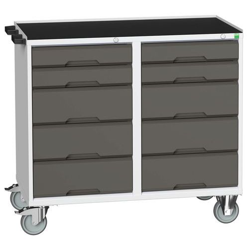 Desserte Verso 1050x550x965mm 3 rebords - Bott