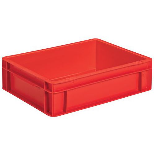 Bac norme Europe plein rouge - Longueur 400 mm - 10 à 30 L Bac norme Europe plein rouge - Longueur 400 mm - 10 à 30 L