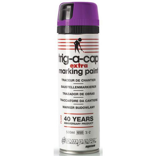 Aérosol, traceur de chantier à marquages fluo 500 ml- Ampère Aérosol, traceur de chantier à marquages fluo 500 ml- Ampère