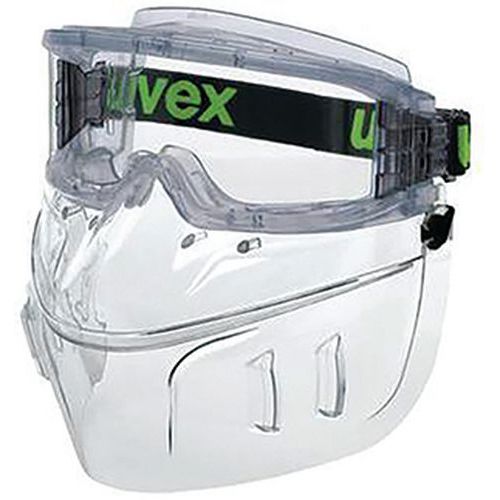 Protège-face avec lunettes-masque Ultravision Faceguard - Uvex