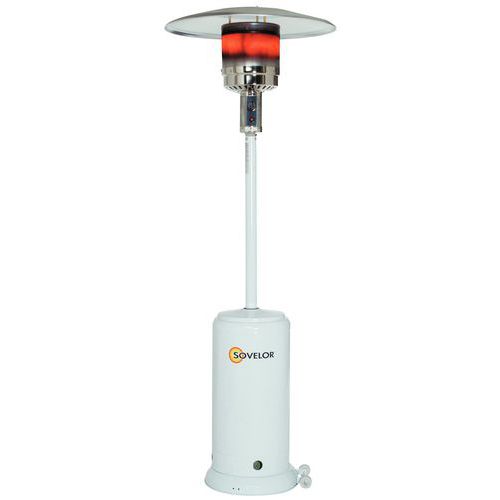 parasol chauffant gaz