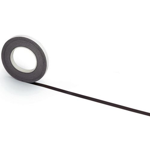Bande magnétique auto-adhésive noire - Largeur 1 à 10 cm - Maul