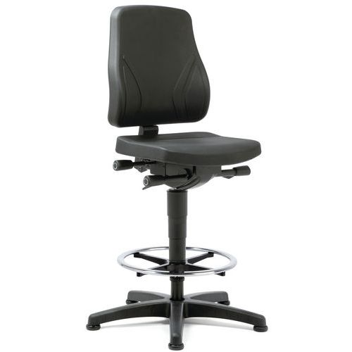 Siège d'atelier All-In-One, sur patins_Bimos
