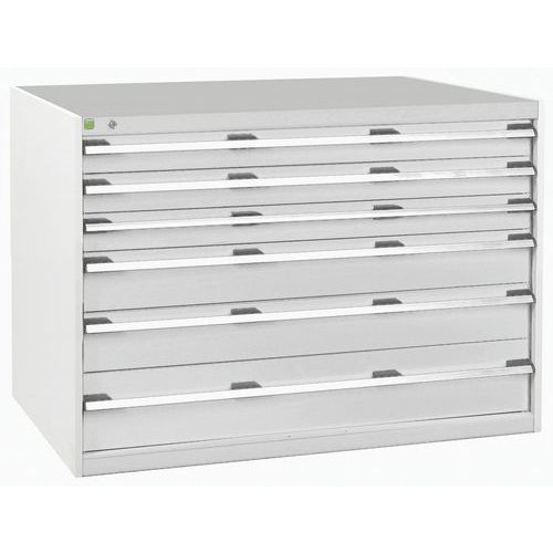 Armoire 6 tiroirs Cubio - 900x1300x750mm - Bott