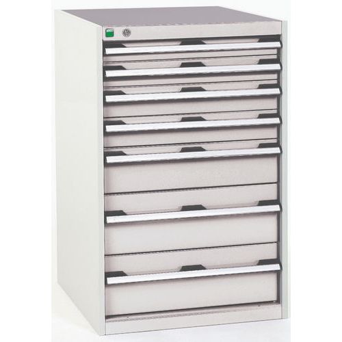 Armoire à tiroirs Cubio - 1000x650x650mm - Bott